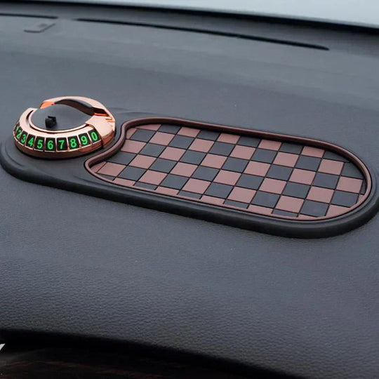 🚗📱 Flexibele autotelefoonhouder met antislipvoet – Veilig navigeren &amp;  Optimale grip voor elke rit! 🔥✨