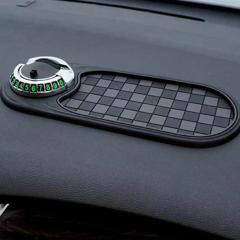 🚗📱 Flexibele autotelefoonhouder met antislipvoet – Veilig navigeren &amp;  Optimale grip voor elke rit! 🔥✨