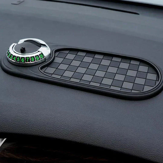 🚗📱 Flexibele autotelefoonhouder met antislipvoet – Veilig navigeren &amp;  Optimale grip voor elke rit! 🔥✨