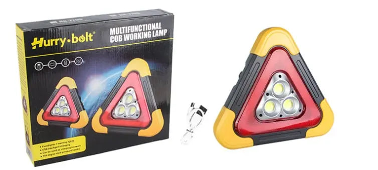 🚗Großes Sonderangebot – 50% Rabatt🆘3-IN-1 Dreieckige Solar-Notfall-Signalleuchte für den Straßenrand✨