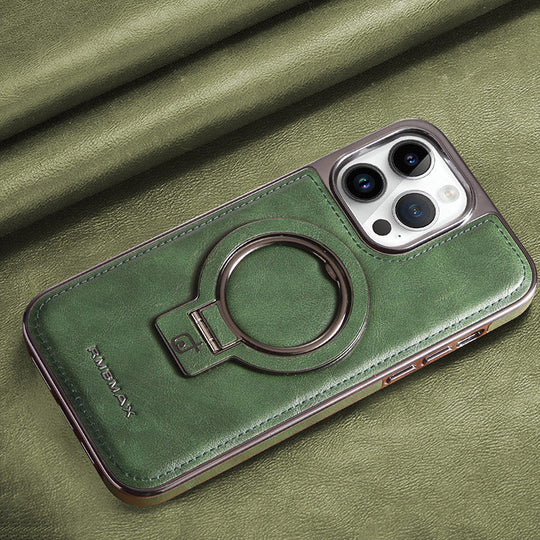 Luxurious Cell Telep Worts hecha de cuero PU para la serie iPhone 11-15