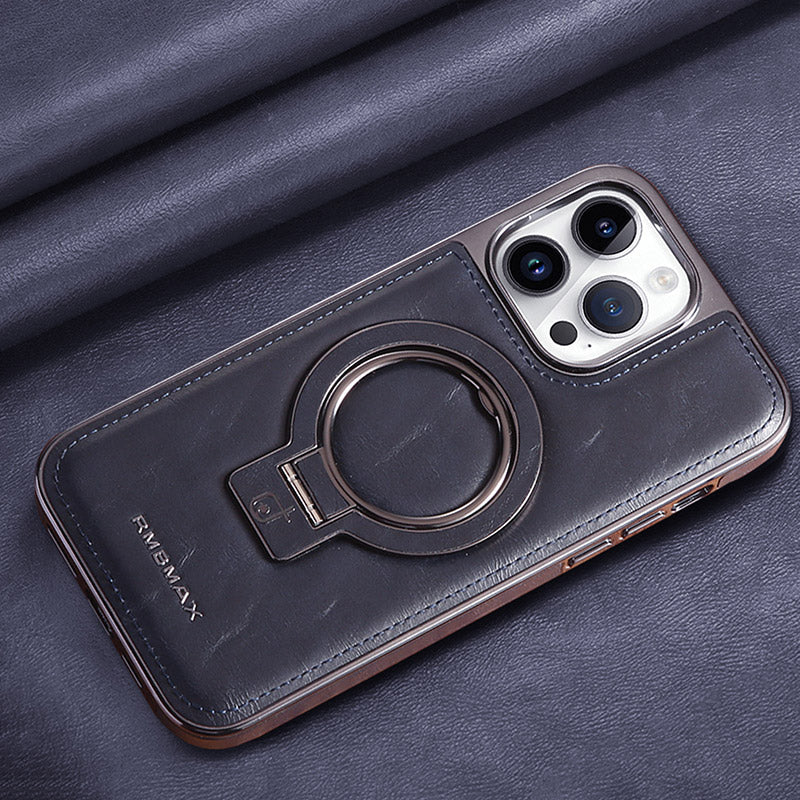 Luxurious Cell Telep Worts hecha de cuero PU para la serie iPhone 11-15