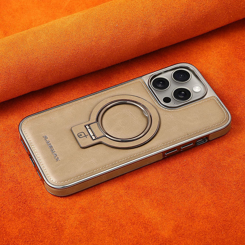 Luxurious Cell Telep Worts hecha de cuero PU para la serie iPhone 11-15