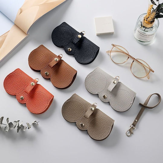 Soft Leather Anti-Blue Light Glasses Bag👓️