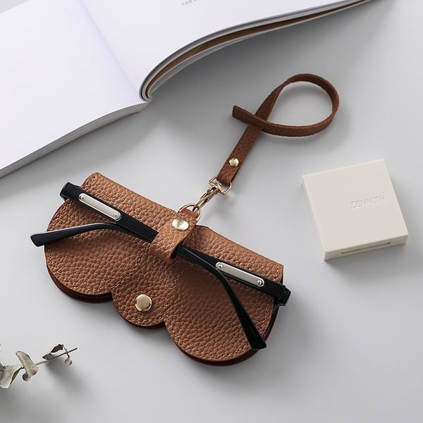 Soft Leather Anti-Blue Light Glasses Bag👓️