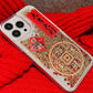 Lucky Quicksand Glitter Case de teléfono para la serie de iPhone