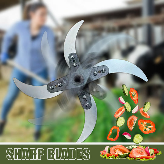 ⚙️ 50% RABATT! ✂️ Messerklingen für Haushalts-Grashäcksler – Robust, Langlebig &amp; Einfach zu Wechseln 🌱