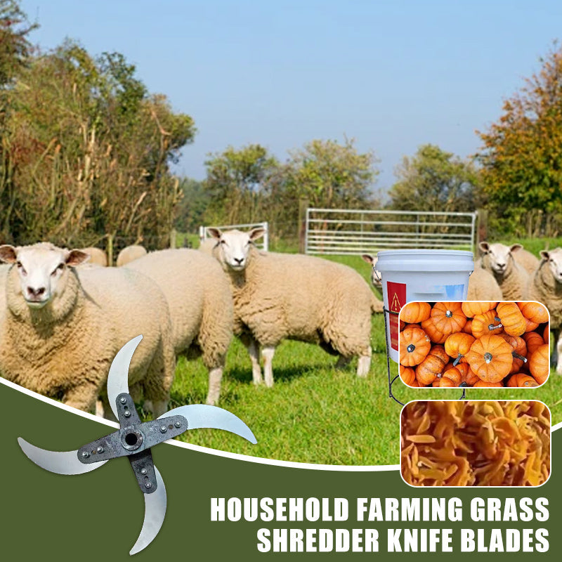 ⚙️ 50% RABATT! ✂️ Messerklingen für Haushalts-Grashäcksler – Robust, Langlebig &amp; Einfach zu Wechseln 🌱