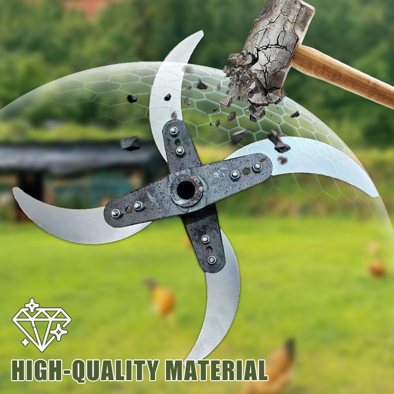 ⚙️ 50% RABATT! ✂️ Messerklingen für Haushalts-Grashäcksler – Robust, Langlebig &amp; Einfach zu Wechseln 🌱