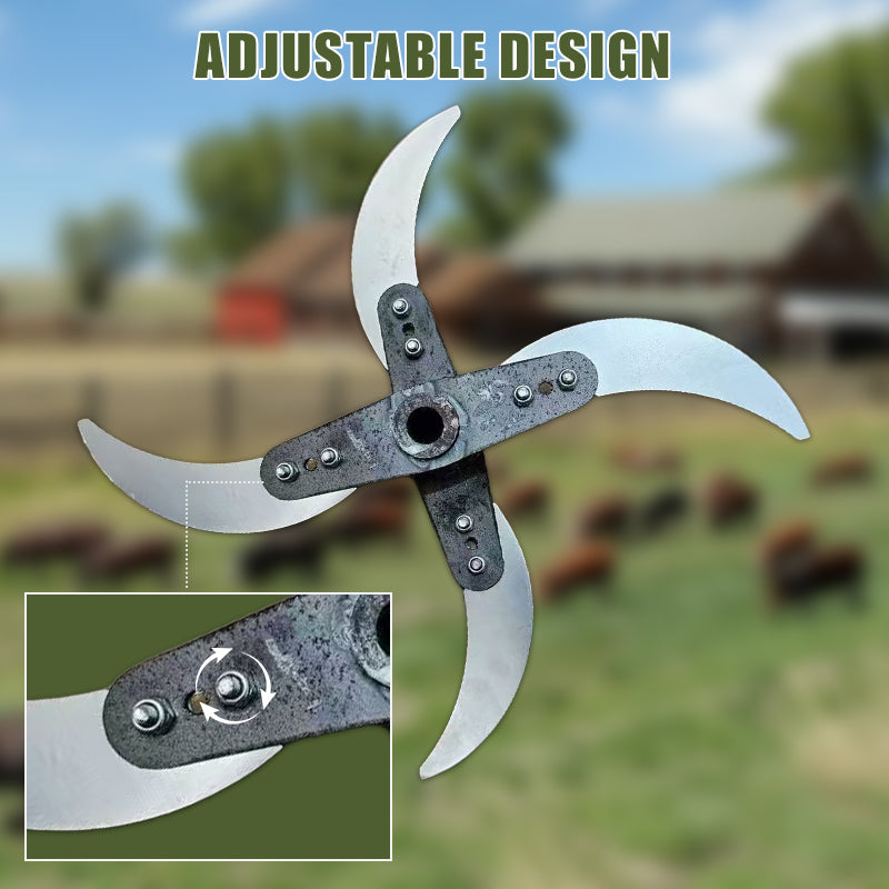 ⚙️ 50% RABATT! ✂️ Messerklingen für Haushalts-Grashäcksler – Robust, Langlebig &amp; Einfach zu Wechseln 🌱