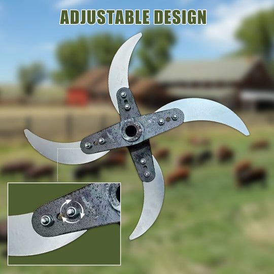 ⚙️ 50% RABATT! ✂️ Messerklingen für Haushalts-Grashäcksler – Robust, Langlebig &amp; Einfach zu Wechseln 🌱