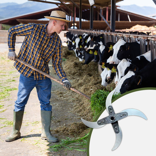 ⚙️ 50% RABATT! ✂️ Messerklingen für Haushalts-Grashäcksler – Robust, Langlebig &amp; Einfach zu Wechseln 🌱