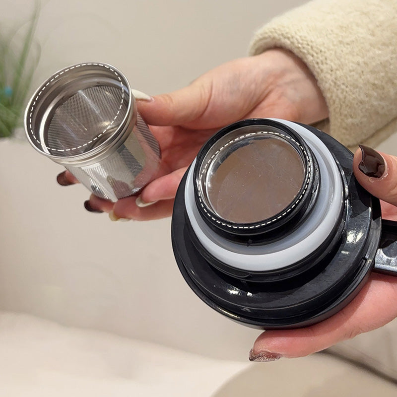 🔥Zeitlich begrenzter Rabatt-50% Rabatt🔥1000ml Vakuum-Isolierte Teekanne mit Sieb.