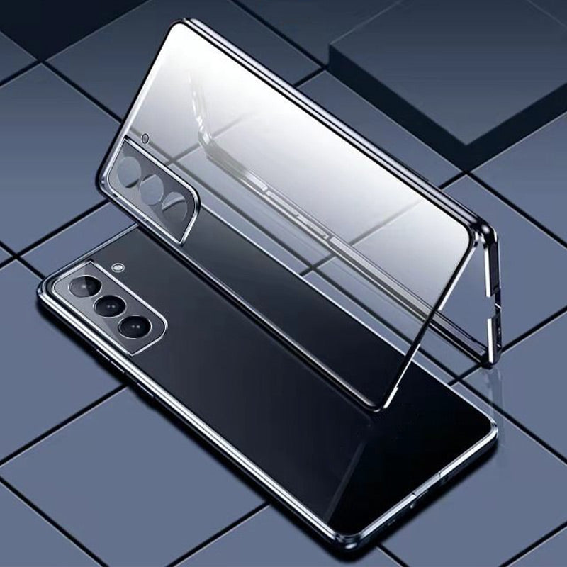 🔥Limited Time 50% OFF🔥2-in-1 Magnetische Hülle und Schutzfolie für die Galaxy-Serie21-25