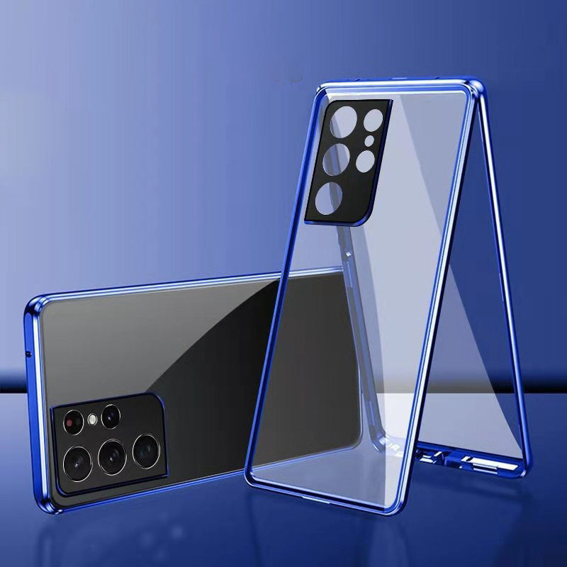 🔥Limited Time 50% OFF🔥2-in-1 Magnetische Hülle und Schutzfolie für die Galaxy-Serie21-25