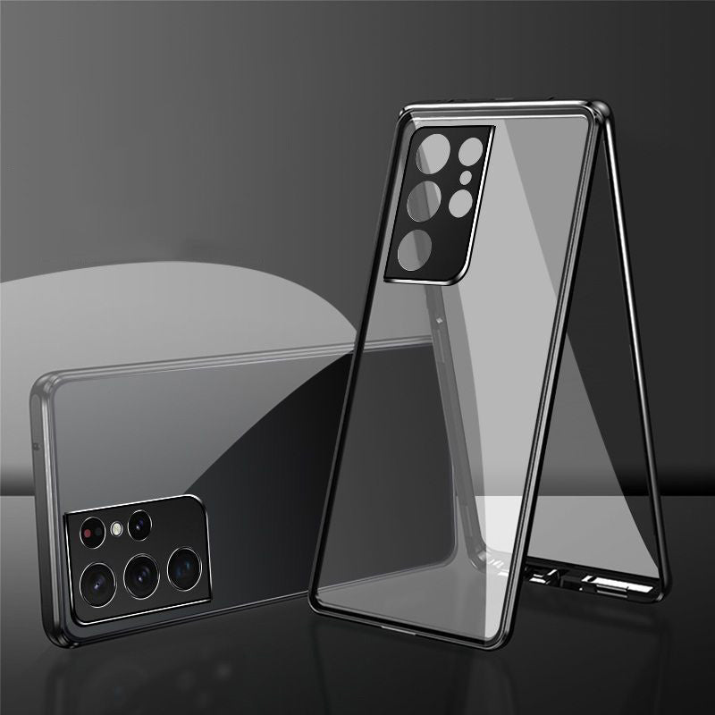 🔥Limited Time 50% OFF🔥2-in-1 Magnetische Hülle und Schutzfolie für die Galaxy-Serie21-25