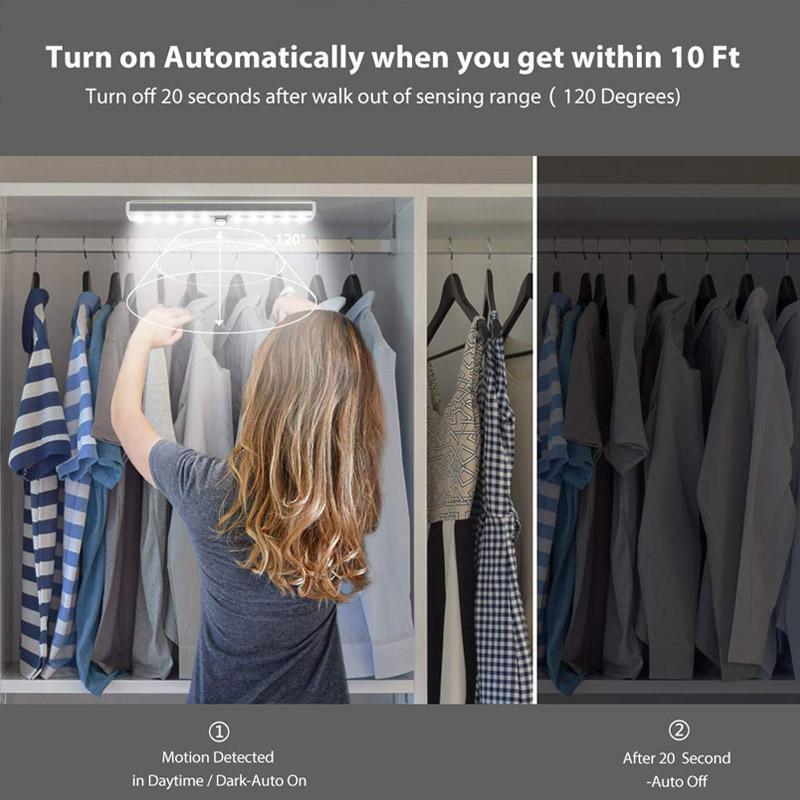 🏆💥2025 Kaufen Sie 1 und erhalten Sie 1 gratis🔥LED Intelligentes Magnetisches Bewegungssensor-Licht