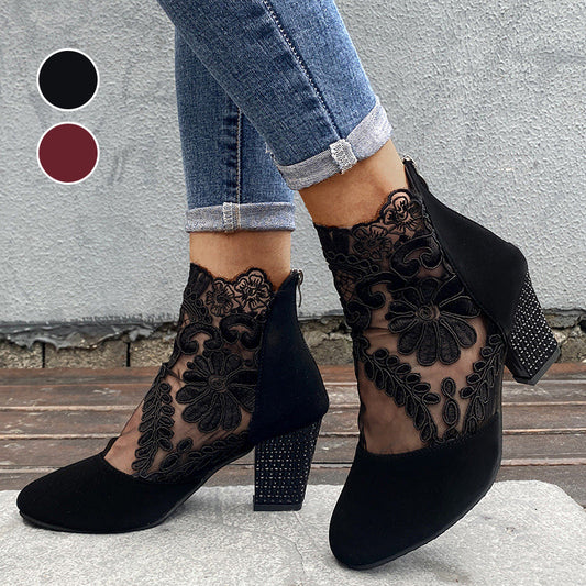 👢2025 neuer heißer Verkauf✨Damen High Heels mit eleganter Spitze für den Sommer