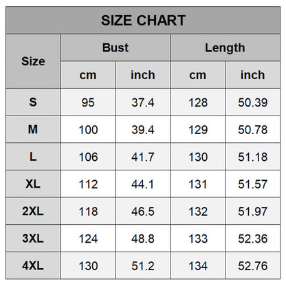 Übergroßes, fließendes Kleid mit Rüschen und Lagen