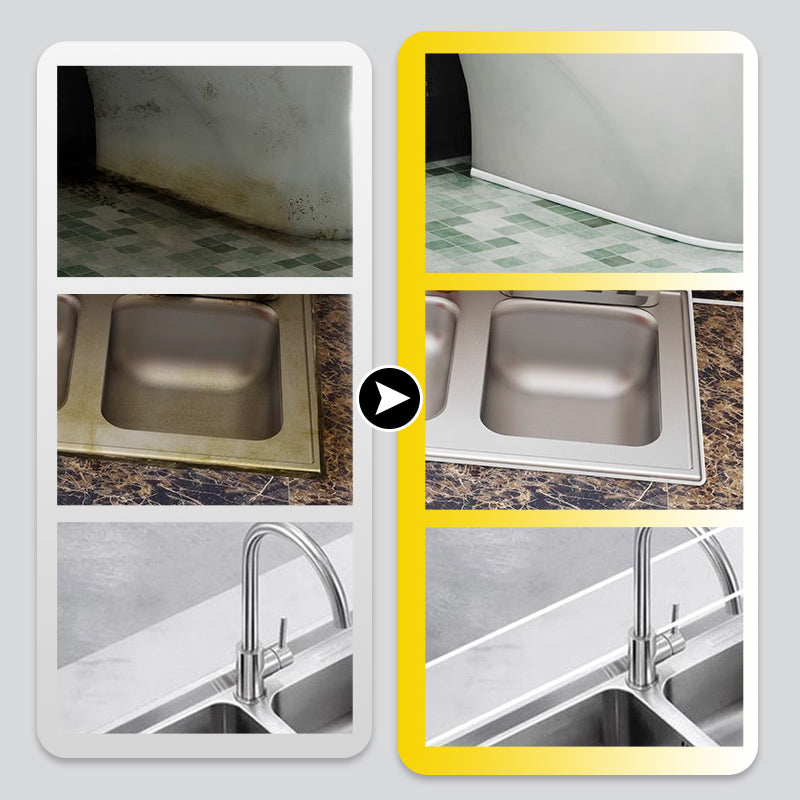 🏠 KAUFE 2, ERHALTE 1 GRATIS! ⛏️ Weiße Dichtungsmasse Multifunktion – Wasserdicht, Schimmelresistent & Mit Abzieher 🧱