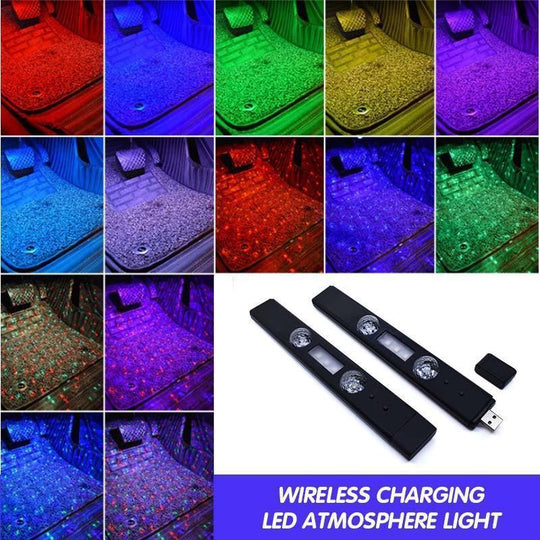 🔥50 % Rabatt🔥LED-Umgebungslicht mit kabelloser Ladefunktion