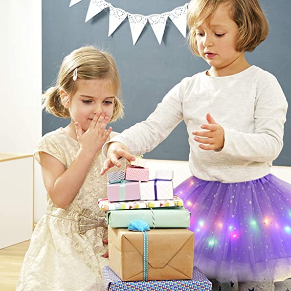💕Het rea 49% rabatt🌸✨Magisk &amp; glödande LED-kjol med tutu✨