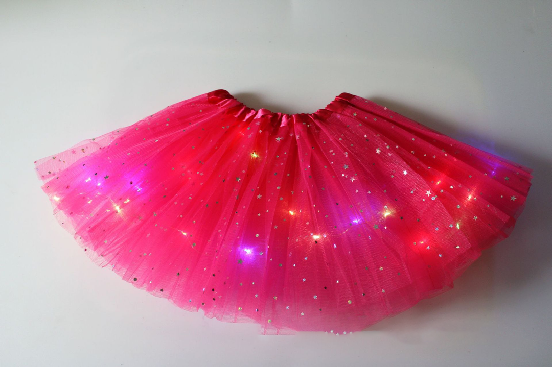 💕Het rea 49% rabatt🌸✨Magisk &amp; glödande LED-kjol med tutu✨