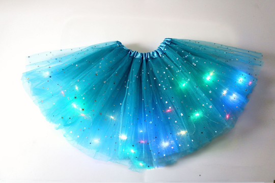 💕Het rea 49% rabatt🌸✨Magisk &amp; glödande LED-kjol med tutu✨