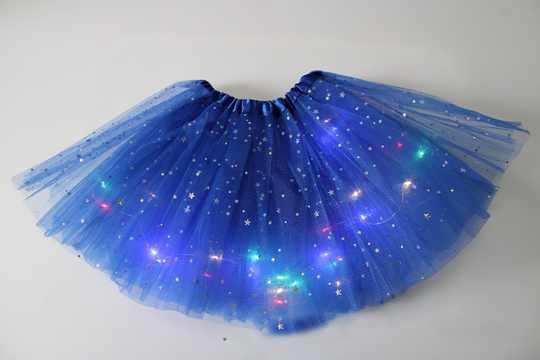 💕Het rea 49% rabatt🌸✨Magisk &amp; glödande LED-kjol med tutu✨