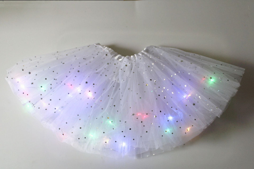 💕Het rea 49% rabatt🌸✨Magisk &amp; glödande LED-kjol med tutu✨