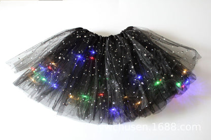 💕Heißer Verkauf 49 % Rabatt🌸✨Magischer & leuchtender LED-Tutu-Rock✨