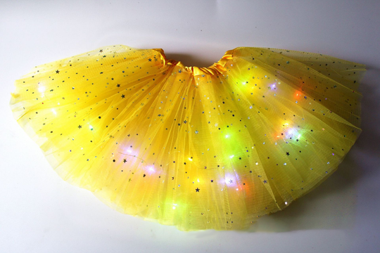 💕Het rea 49% rabatt🌸✨Magisk &amp; glödande LED-kjol med tutu✨