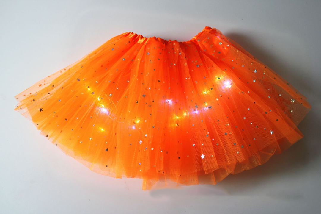 💕Het rea 49% rabatt🌸✨Magisk &amp; glödande LED-kjol med tutu✨