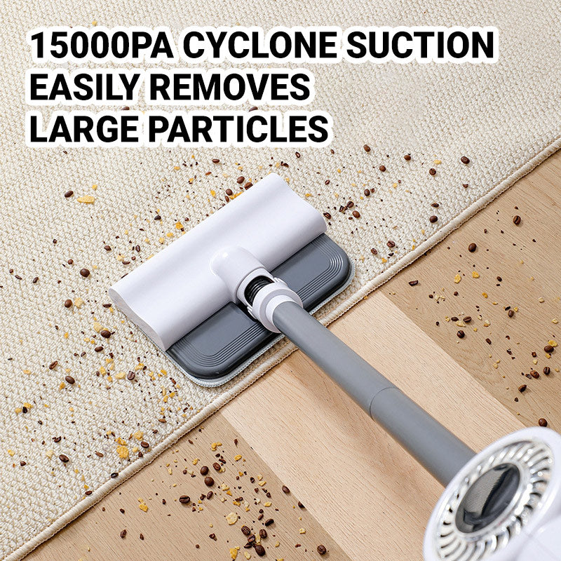 🚀Nass- und Trockensauger mit Selbstreinigungsfunktion ⚡ Kabelloser All-in-One-Bodenreiniger für Hartböden 🏠 Leicht und effizient: entfernt mühelos Tierhaare und Krümel 🐾🧹