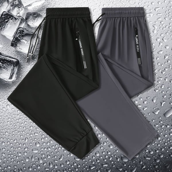 🔥LETZTER TAG 50 % RABATT🔥Sommer Herren Eis Seide Sporthose