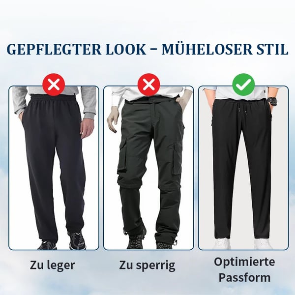 🔥LETZTER TAG 50 % RABATT🔥Sommer Herren Eis Seide Sporthose