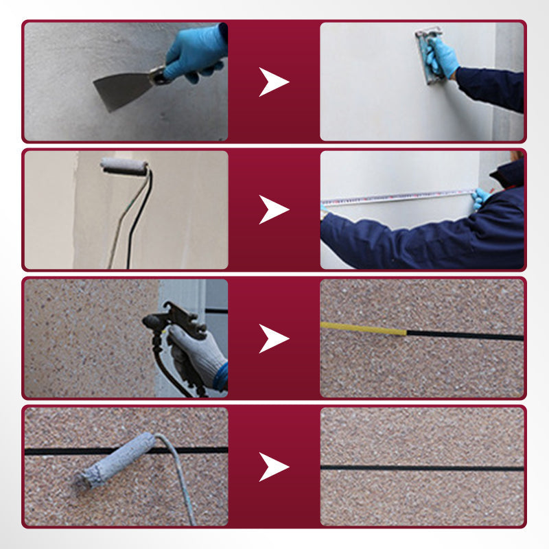 High Gloss Marble Effect Epoxy Floor Coating - Scratch Resistant, Water Based, DIY