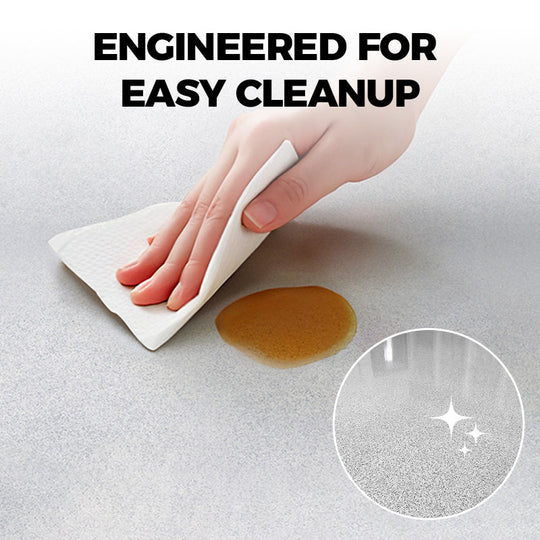 High Gloss Marble Effect Epoxy Floor Coating - Scratch Resistant, Water Based, DIY