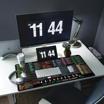 Rutschfeste Schreibtischunterlage – schmutzabweisend und wasserfest, komfortable Schreibfläche für Büro und Zuhause 🏢📦