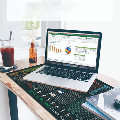 Rutschfeste Schreibtischunterlage – schmutzabweisend und wasserfest, komfortable Schreibfläche für Büro und Zuhause 🏢📦