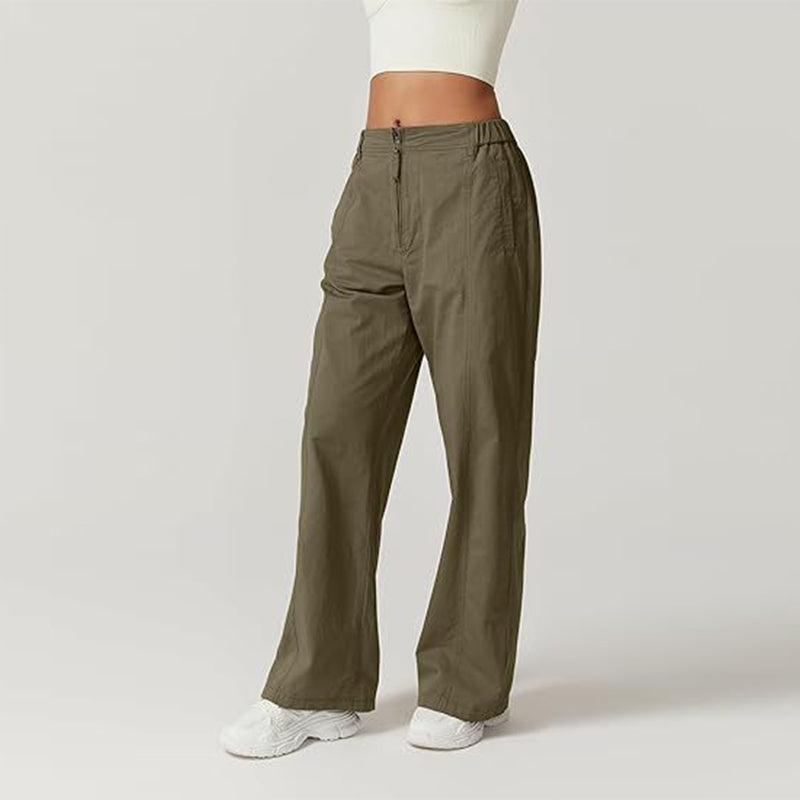 ⏳Begrenzte Zeit 50% Rabatt💥Lässige, lockere Damenhose mit hoher Taille und Taschen