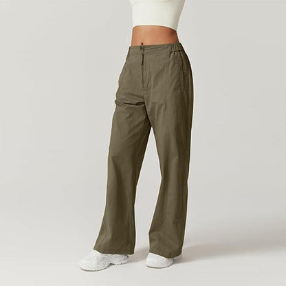 ⏳Begrenzte Zeit 50% Rabatt💥Lässige, lockere Damenhose mit hoher Taille und Taschen