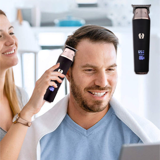 💎 50% RABATT! 💎 Hochleistungs-Haarschneidemaschine mit LED-Digitalanzeige – Präzision, Akku &amp; Profi-Qualität für Zuhause ✂️🔋