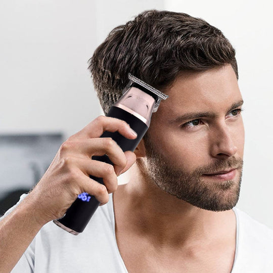 💎 50% RABATT! 💎 Hochleistungs-Haarschneidemaschine mit LED-Digitalanzeige – Präzision, Akku &amp; Profi-Qualität für Zuhause ✂️🔋