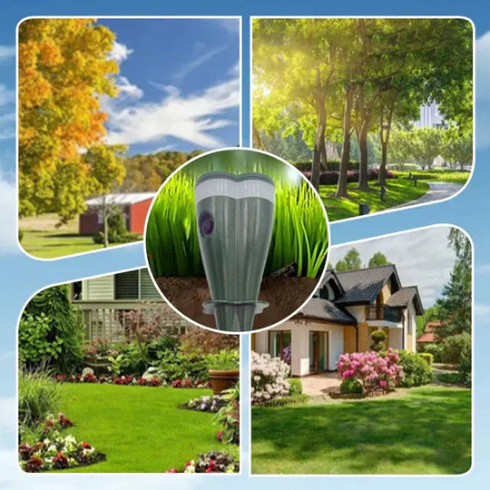 ⏰ 50 % RABATT – NUR NOCH 48 STUNDEN! ☀️💧 Wasserdichter Maulwurfsabwehr – solarbetrieben! 🐭🚫