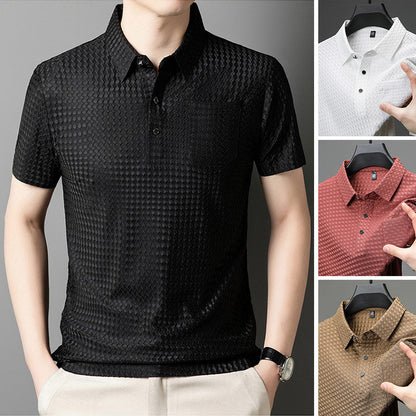 Camicia corta strutturata per uomini