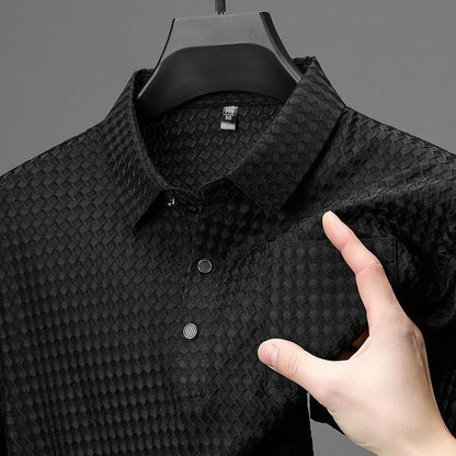 Camicia corta strutturata per uomini