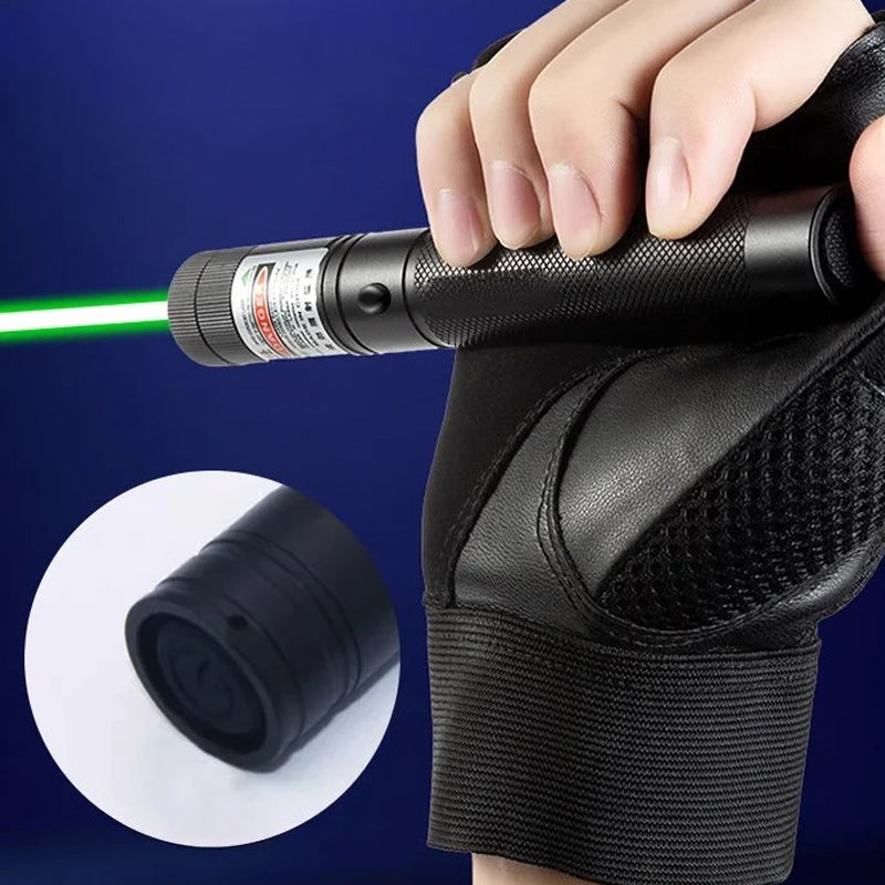 Einpunkt-Laserlicht in Rot und Grün