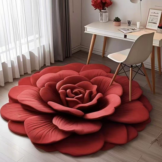 🔥2025 Neues Produkt 🌸 Floral Plüsch &amp; Kieselgur Bodenmatte