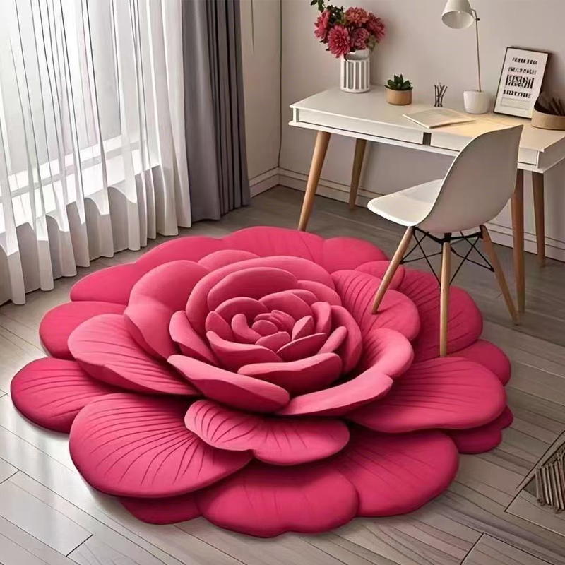 🔥2025 Neues Produkt 🌸 Floral Plüsch &amp; Kieselgur Bodenmatte